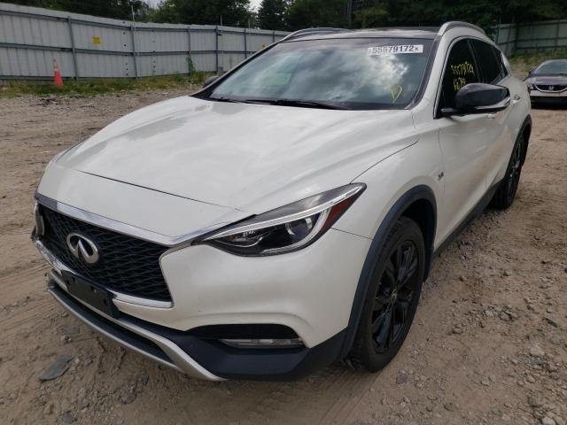 SJKCH5CR6HA029079 - 2017 INFINITI QX30 BASE WHITE photo 2