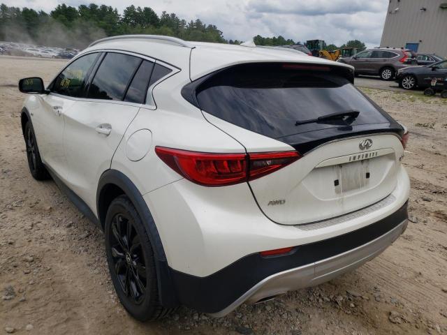 SJKCH5CR6HA029079 - 2017 INFINITI QX30 BASE WHITE photo 3
