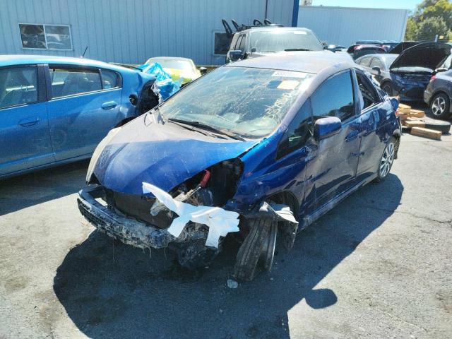 JHMGE8G5XDC048754 - 2013 HONDA FIT SPORT BLUE photo 2