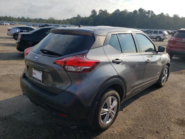 3N1CP5BV0LL560089 - 2020 NISSAN KICKS S GRAY photo 4