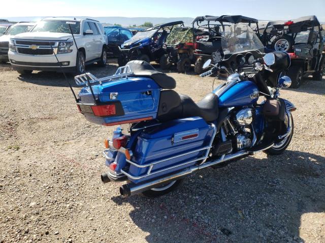 1HD1FC4118Y619743 - 2008 HARLEY-DAVIDSON FLHTCUI BLUE photo 4