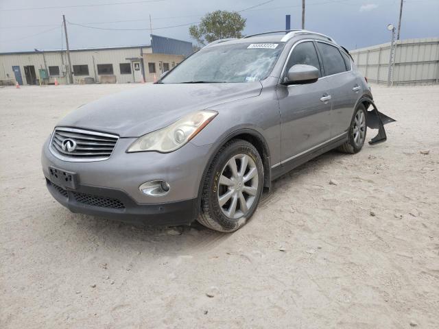 JNKAJ09F08M356248 - 2008 INFINITI EX35 BASE GRAY photo 2