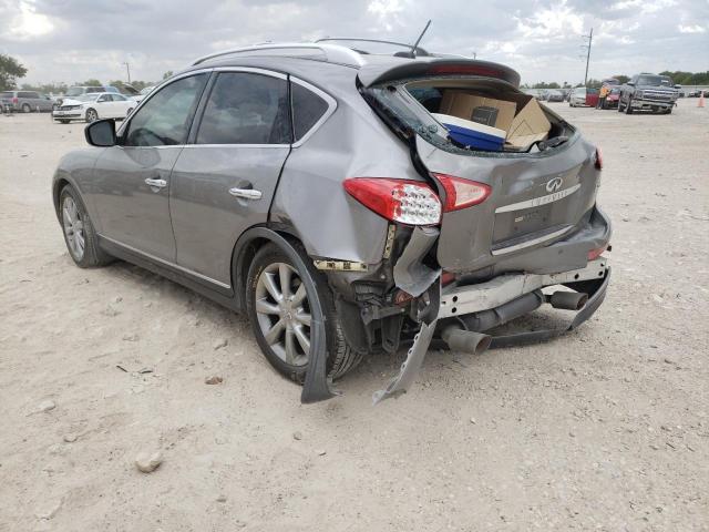 JNKAJ09F08M356248 - 2008 INFINITI EX35 BASE Մոխրագույն լուսանկար 3