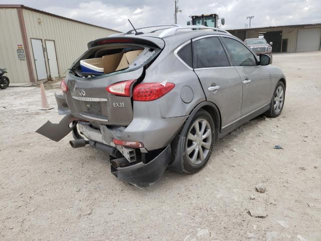 JNKAJ09F08M356248 - 2008 INFINITI EX35 BASE Մոխրագույն լուսանկար 4