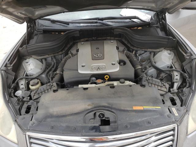 JNKAJ09F08M356248 - 2008 INFINITI EX35 BASE GRAY photo 7