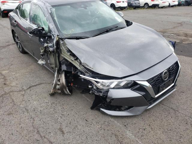 3N1AB8CV3LY273161 - 2020 NISSAN SENTRA SV GRAY photo 9