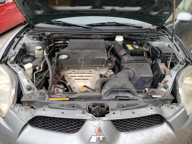 4A3AL25F47E016183 - 2007 MITSUBISHI ECLIPSE SP GRAY photo 7