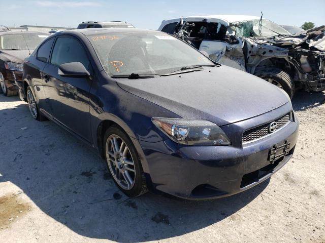 JTKDE177270219136 - 2007 TOYOTA SCION TC ლურჯი ფოტო 1
