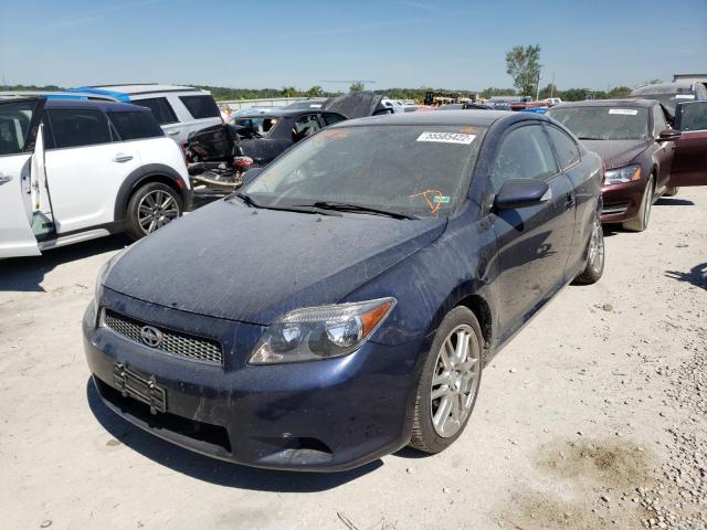 JTKDE177270219136 - 2007 TOYOTA SCION TC ლურჯი ფოტო 2
