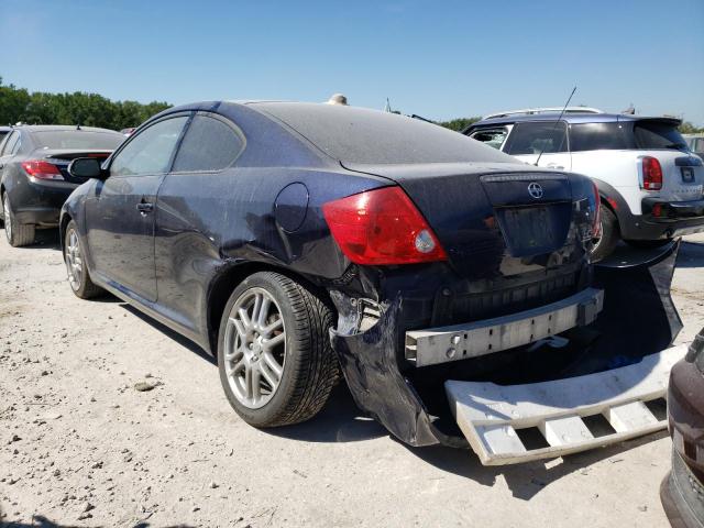 JTKDE177270219136 - 2007 TOYOTA SCION TC ლურჯი ფოტო 3
