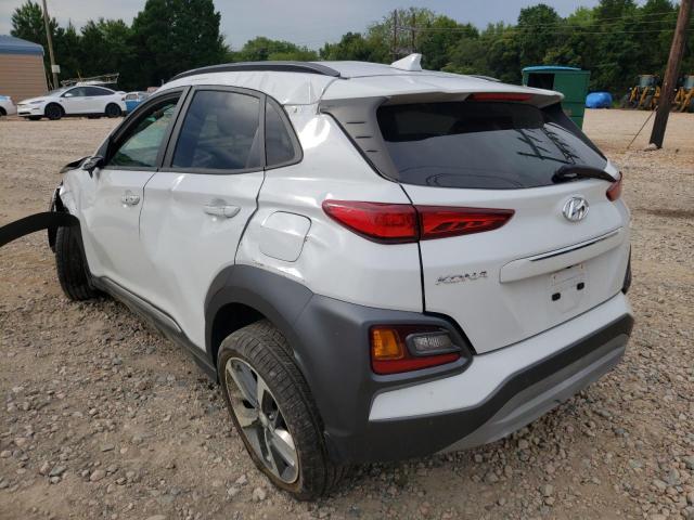 KM8K53A56LU533064 - 2020 HYUNDAI KONA ULTIM WHITE photo 3