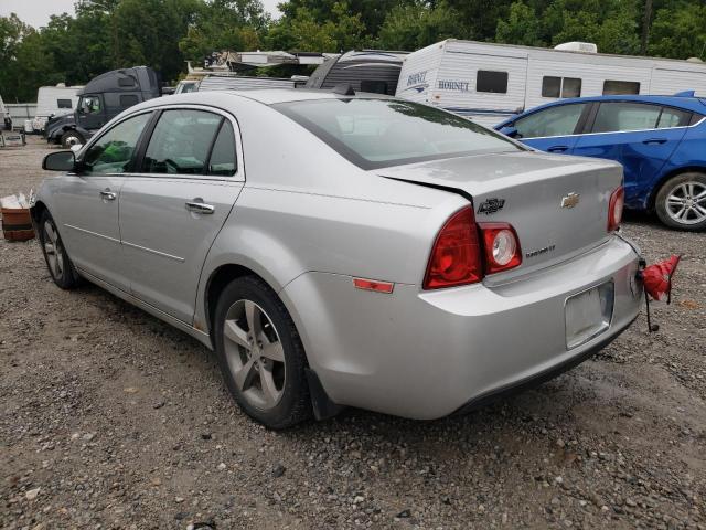 1G1ZC5E07CF256828 - 2012 CHEVROLET MALIBU 1LT ვერცხლისფერი ფოტო 3