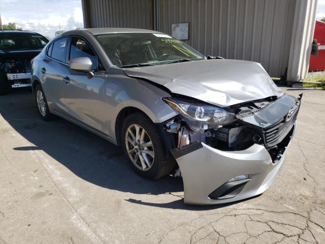 JM1BM1V74E1129899 - 2014 MAZDA 3 SILVER photo 1