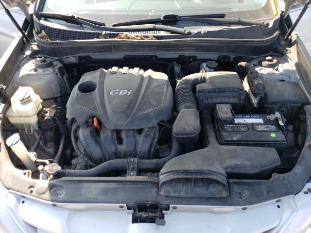 5NPEB4ACXDH512633 - 2013 HYUNDAI SONATA GLS SILVER photo 7