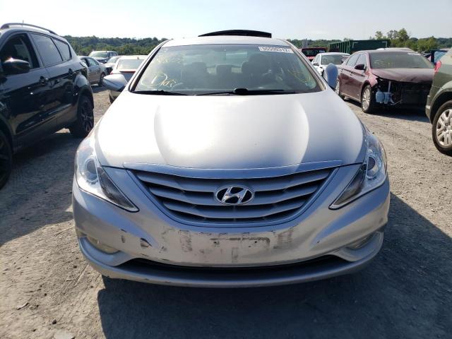 5NPEB4ACXDH512633 - 2013 HYUNDAI SONATA GLS SILVER photo 9