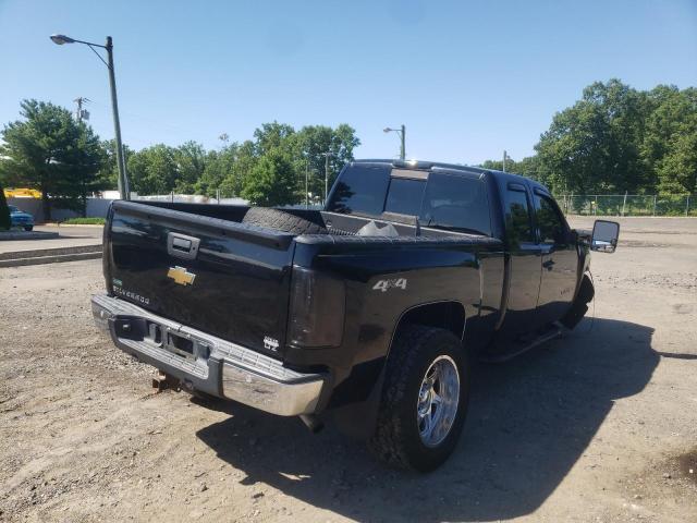 1GCSKTE33AZ288553 - 2010 CHEVROLET SILVERADO BLACK photo 4