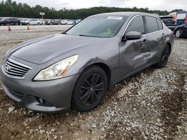 JN1DV6AP4BM603310 - 2011 INFINITI G25 BASE GRAY photo 2