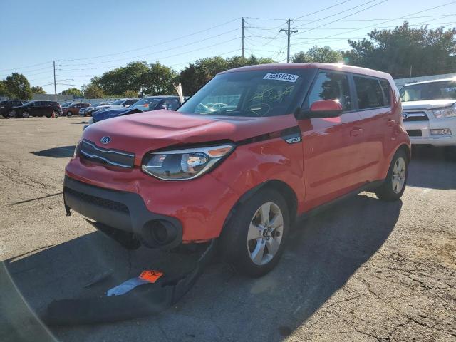 KNDJN2A2XK7639207 - 2019 KIA SOUL RED photo 2