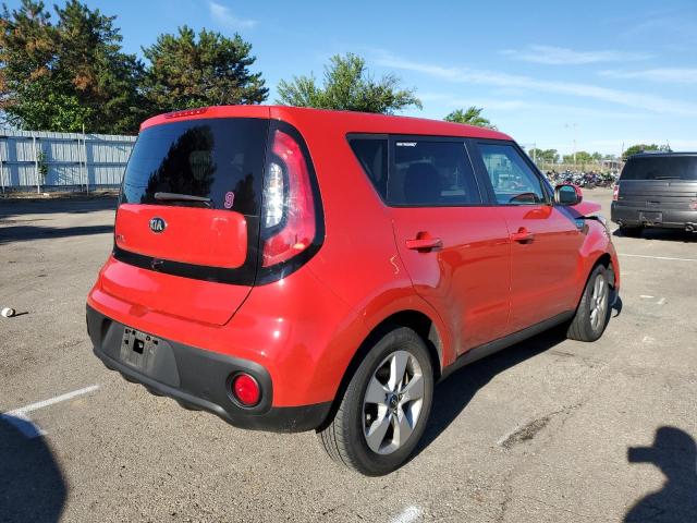 KNDJN2A2XK7639207 - 2019 KIA SOUL RED photo 4