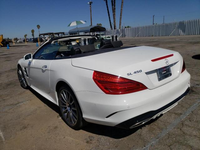 W1KJK6GA0LF060240 - 2020 MERCEDES-BENZ SL 450 WHITE photo 3