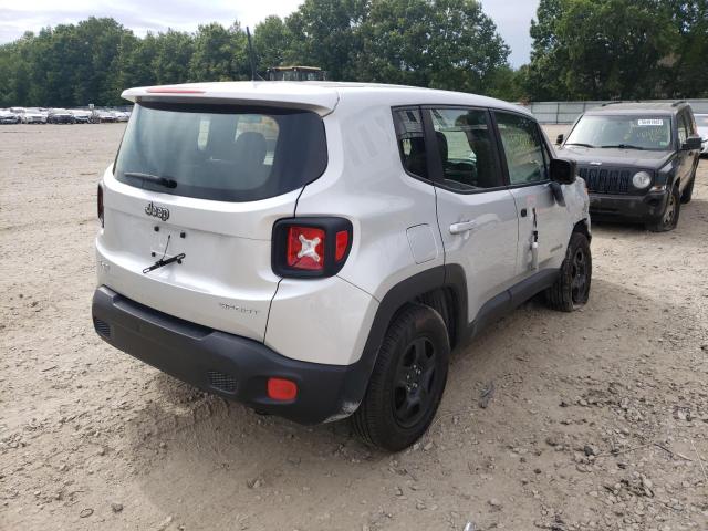 ZACCJBAT5GPD62117 - 2016 JEEP RENEGADE S Gümüş foto 4