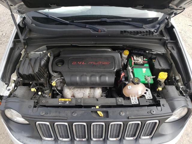 ZACCJBAT5GPD62117 - 2016 JEEP RENEGADE S SILVER photo 7