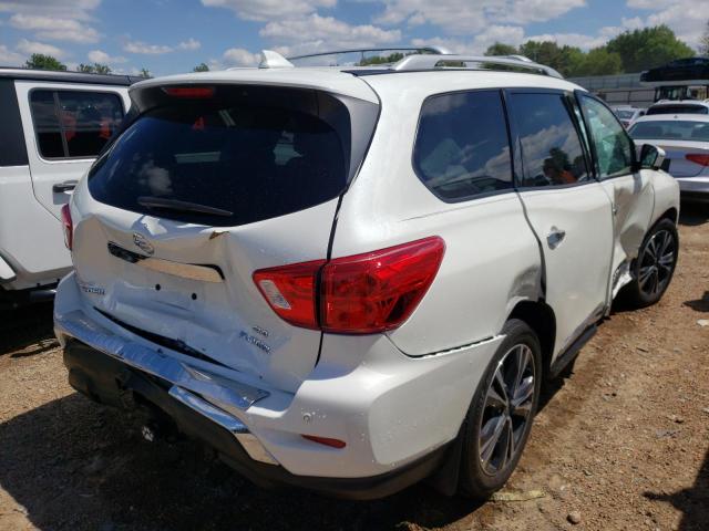 5N1DR2MM8KC583379 - 2019 NISSAN PATHFINDER WHITE photo 4