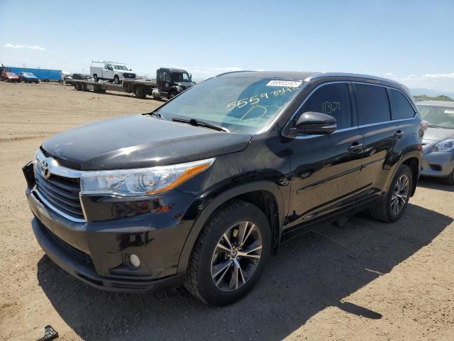 5TDJKRFH8GS316480 - 2016 TOYOTA HIGHLANDER XLE  ფოტო 2