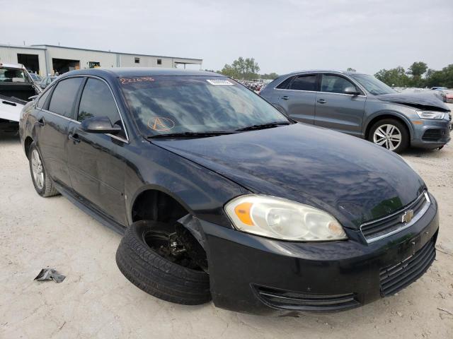 2G1WC57M091221633 - 2009 CHEVROLET IMPALA 2LT BLACK photo 1