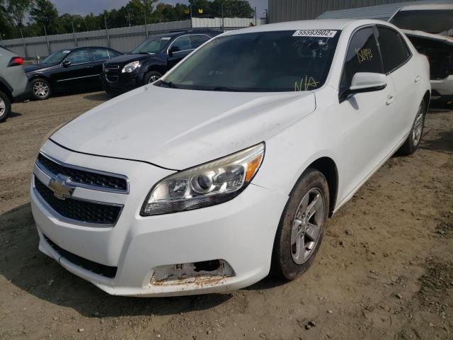 1G11C5SAXDF191386 - 2013 CHEVROLET MALIBU 1LT 白色 照片 2