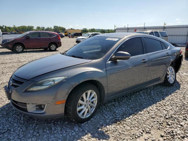 1YVHZ8CHXB5M13181 - 2011 MAZDA 6 I GRAY photo 2