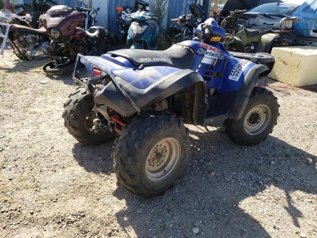 4XACH50A14A015514 - 2004 POLARIS SPORTSMAN BLUE photo 4