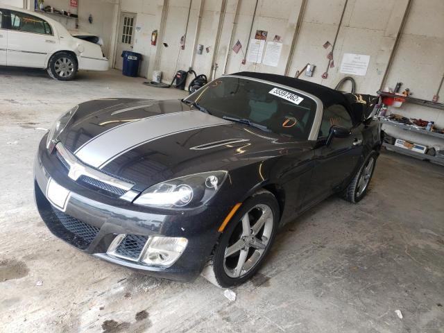 1G8MJ35X88Y131111 - 2008 SATURN SKY REDLIN BLACK photo 2