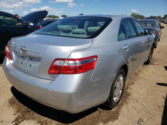 4T4BE46KX8R015024 - 2008 TOYOTA CAMRY CE SILVER photo 4