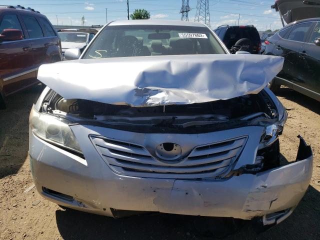 4T4BE46KX8R015024 - 2008 TOYOTA CAMRY CE SILVER photo 9