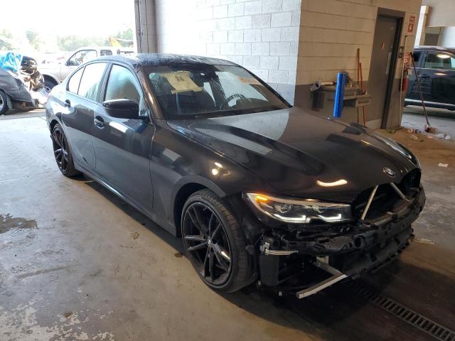 3MW5R7J01L8B29830 - 2020 BMW 330XI BLACK photo 1