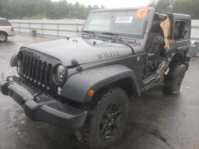 1C4AJWAG1GL288359 - 2016 JEEP WRANGLER S GRAY photo 10