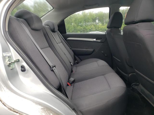 KL1TD5DE9BB121869 - 2011 CHEVROLET AVEO LS ვერცხლისფერი ფოტო 6