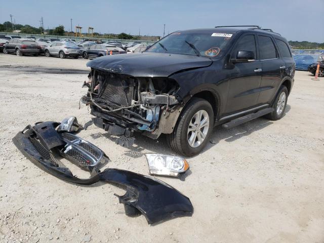 1C4RDJDG6DC658676 - 2013 DODGE DURANGO CR BLACK photo 2