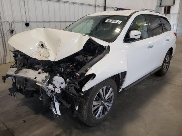 5N1DR2AM2LC613689 - 2020 NISSAN PATHFINDER WHITE photo 2