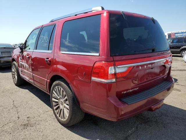 5LMJJ2JT3FEJ06744 - 2015 LINCOLN NAVIGATOR 红色 照片 3