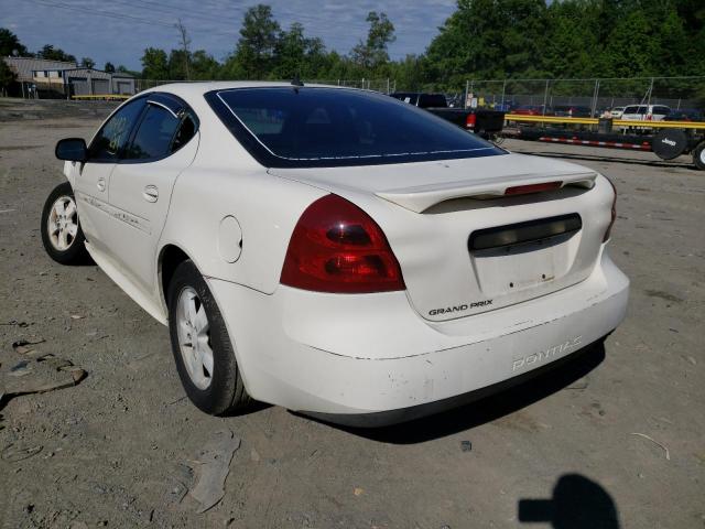2G2WP552481118313 - 2008 PONTIAC GRAND PRIX WHITE photo 3