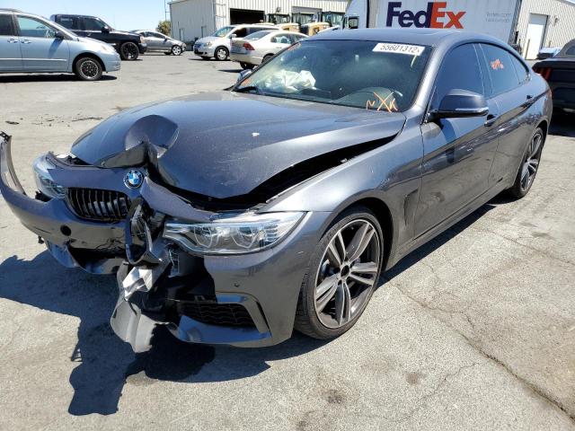 WBA4E5C37HG810909 - 2017 BMW 440XI GRAN GRAY photo 2