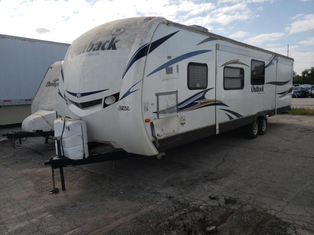 4YDT31227BB453660 - 2011 KEYSTONE OUTBACK WHITE photo 2