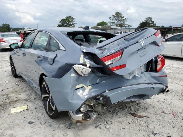 1HGCV1F32NA006035 - 2022 HONDA ACCORD SPO 蓝色 照片 3