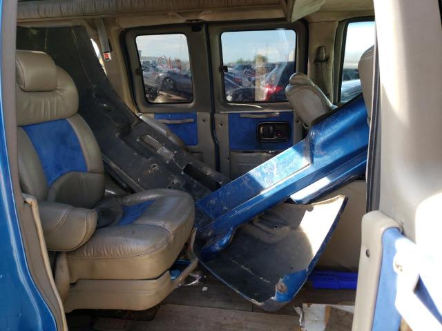 1GBFG15T731169319 - 2003 CHEVROLET EXPRESS G1 BLUE photo 6