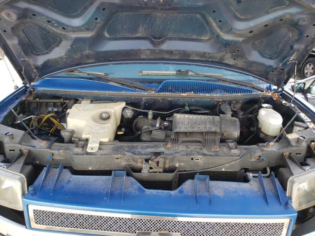 1GBFG15T731169319 - 2003 CHEVROLET EXPRESS G1 BLUE photo 7