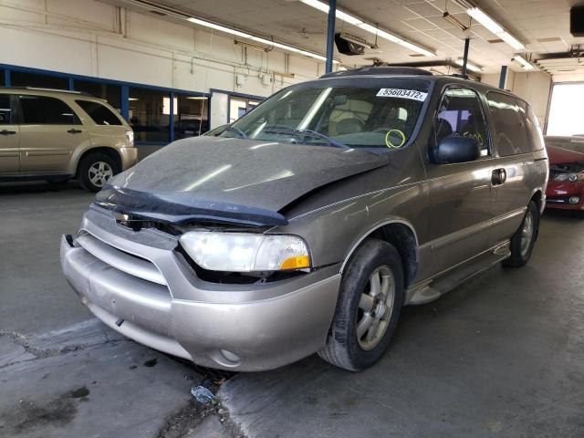 4N2ZN16T91D802294 - 2001 NISSAN QUEST BROWN photo 2