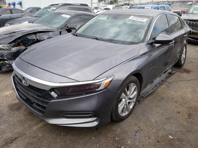 1HGCV1F13KA041841 - 2019 HONDA ACCORD LX CHARCOAL photo 2