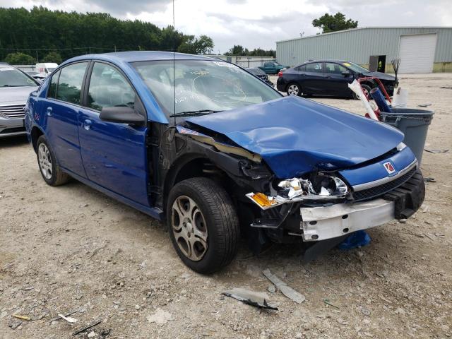 1G8AJ52F54Z196206 - 2004 SATURN ION LEVEL BLUE photo 1